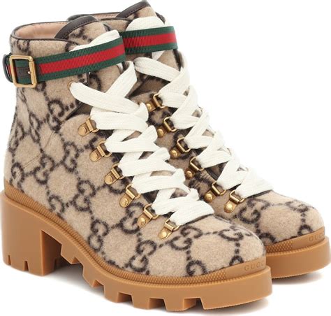 women's gucci snow boots|gucci gg wool ankle boots.